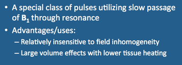 adiabatic pulses