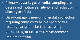 radial sampling mri outline